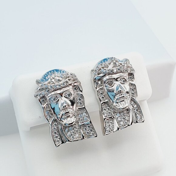 "925 Sterling Silver Cubic Zirconia Earrings, U19254808 - Picture 7 of 11